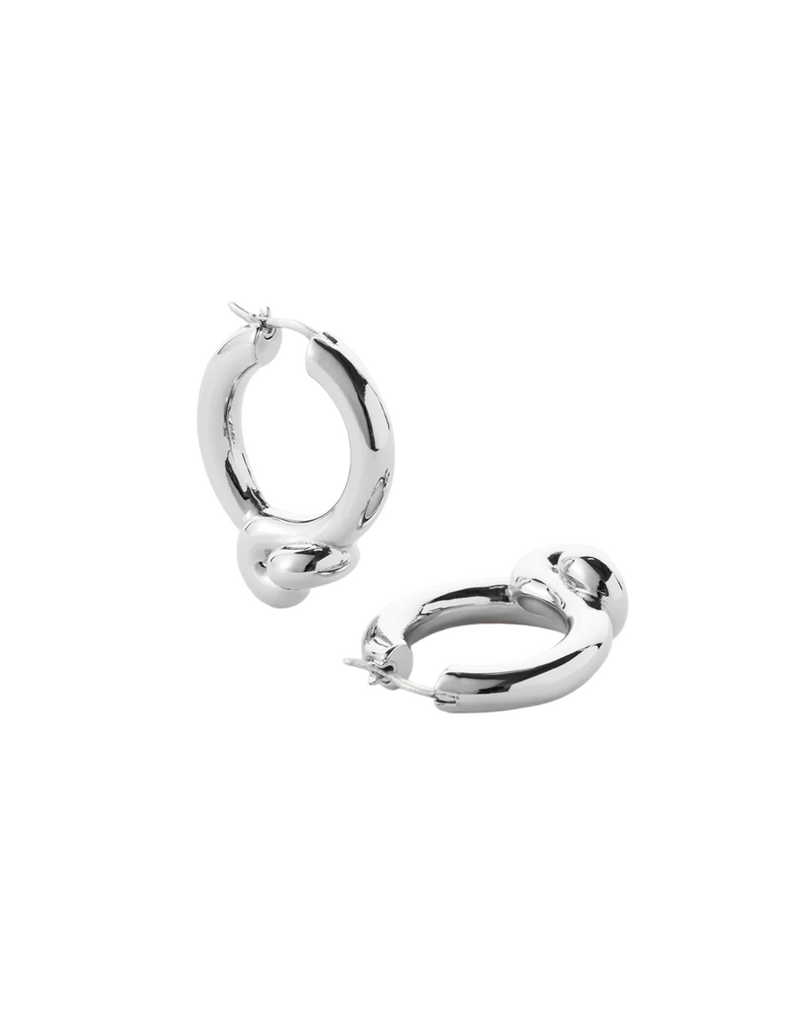 Maeve Hoop Earrings - Silver