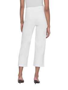 Jetset Wide Crop - White