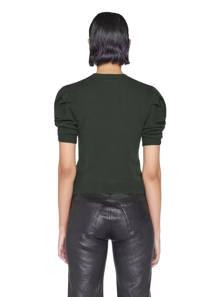Ruched Sleeve Cashmere Sweater - Surplus - Shop Yu Fashion