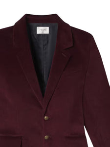 Everyday Velvet Blazer - Wine