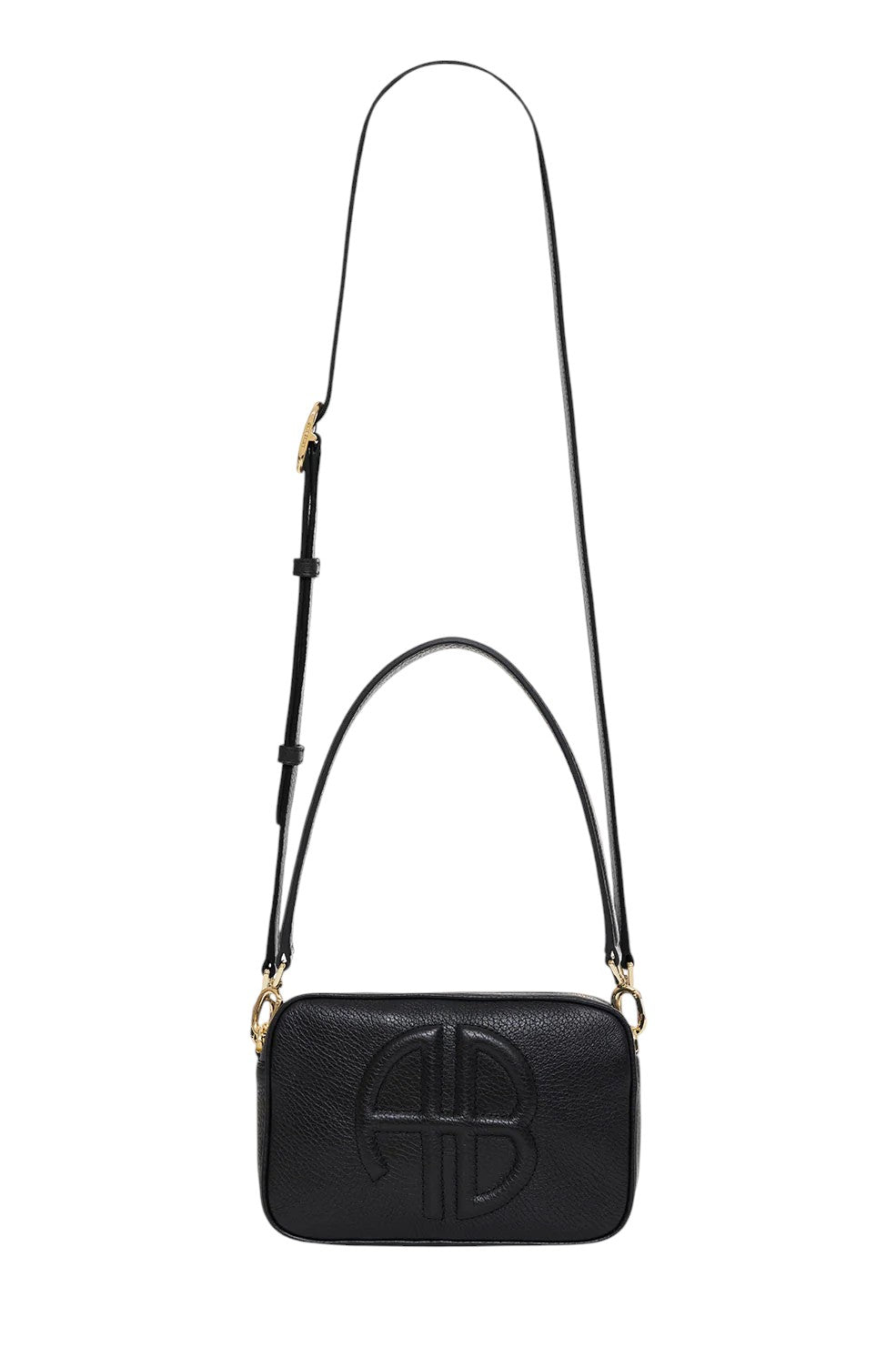 Lili Bag - Black Pebbled - Shop Yu Fashion