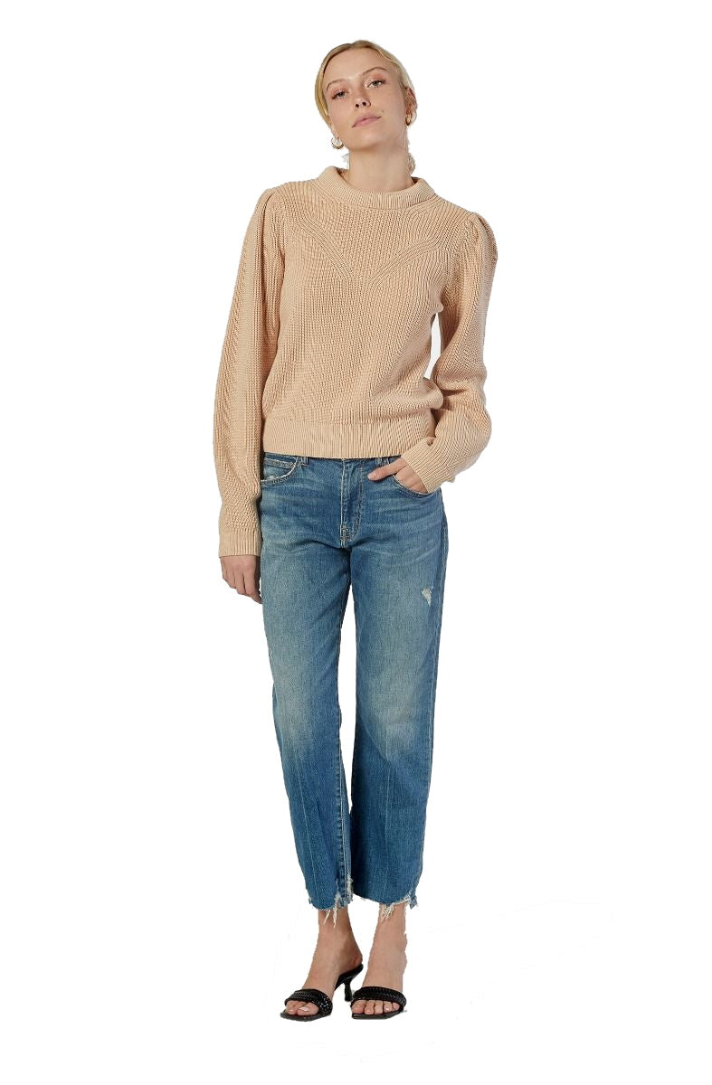 Harlequin Cotton Sweater - Shop Yu Fashion