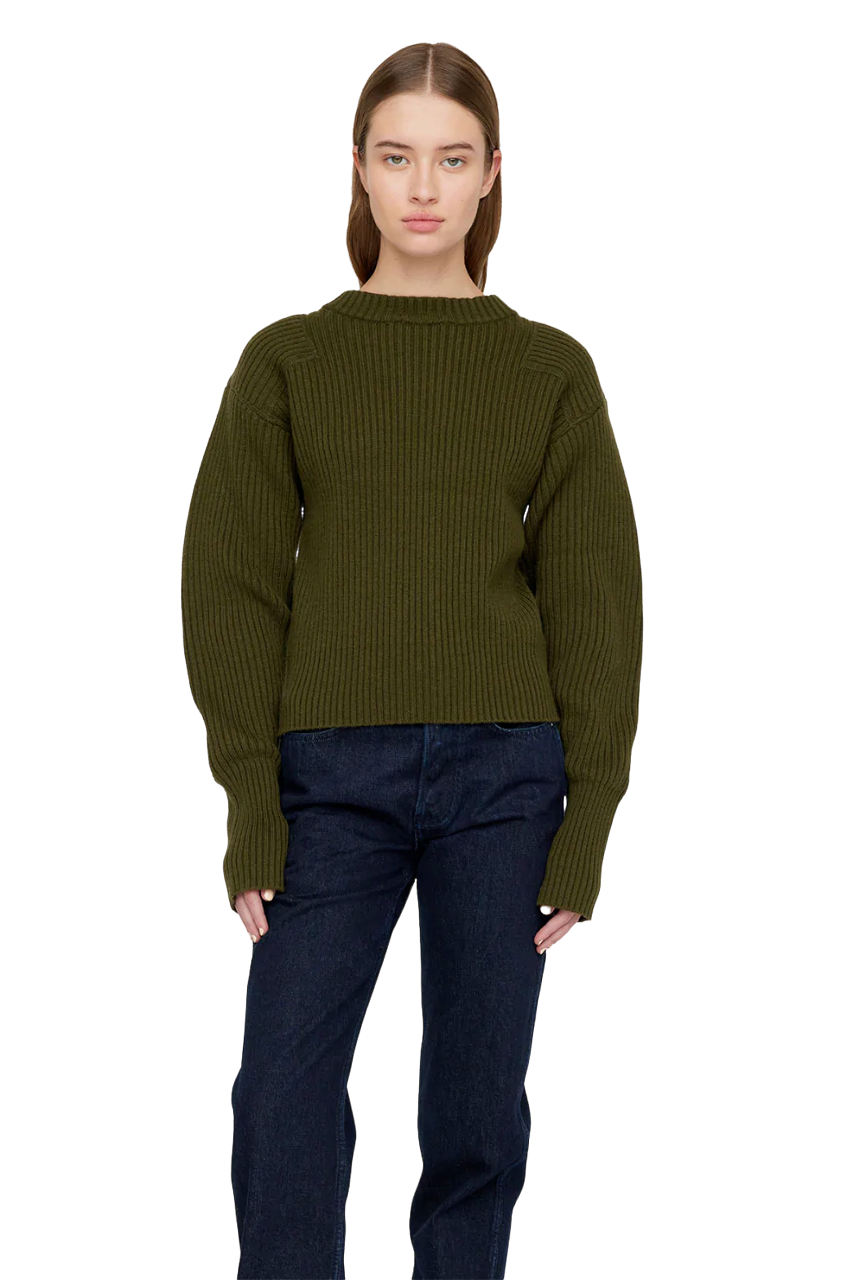 Aurora Sweater - Army Green - Shop Yu Fashion