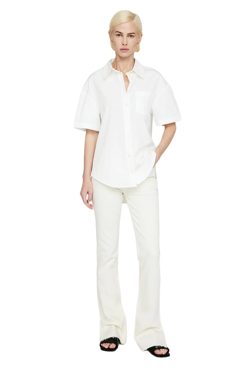 Christine Shirt - White - Shop Yu Fashion