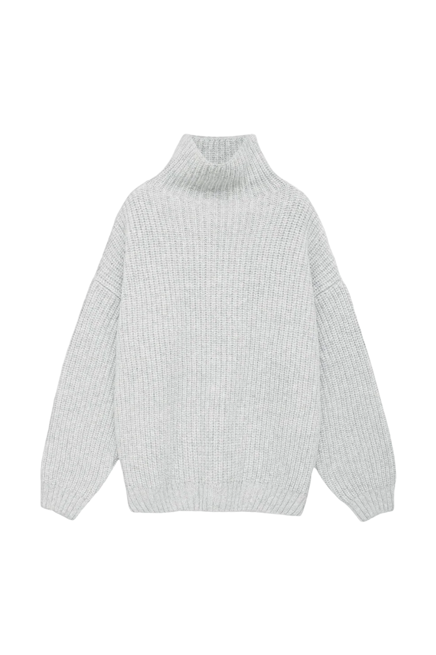 Sydney Sweater - Light Heather Grey