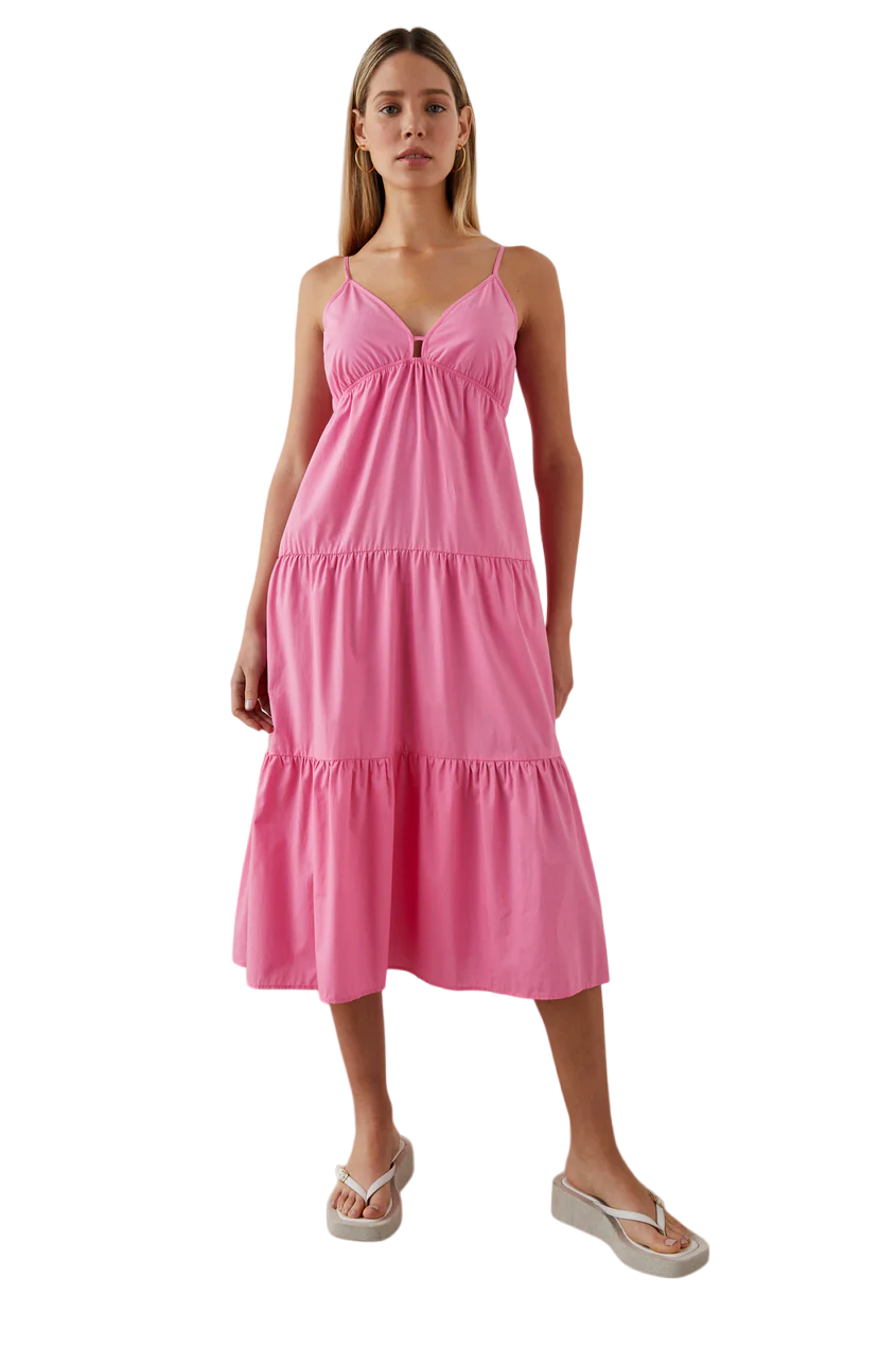 Avril Dress - Hot Pink