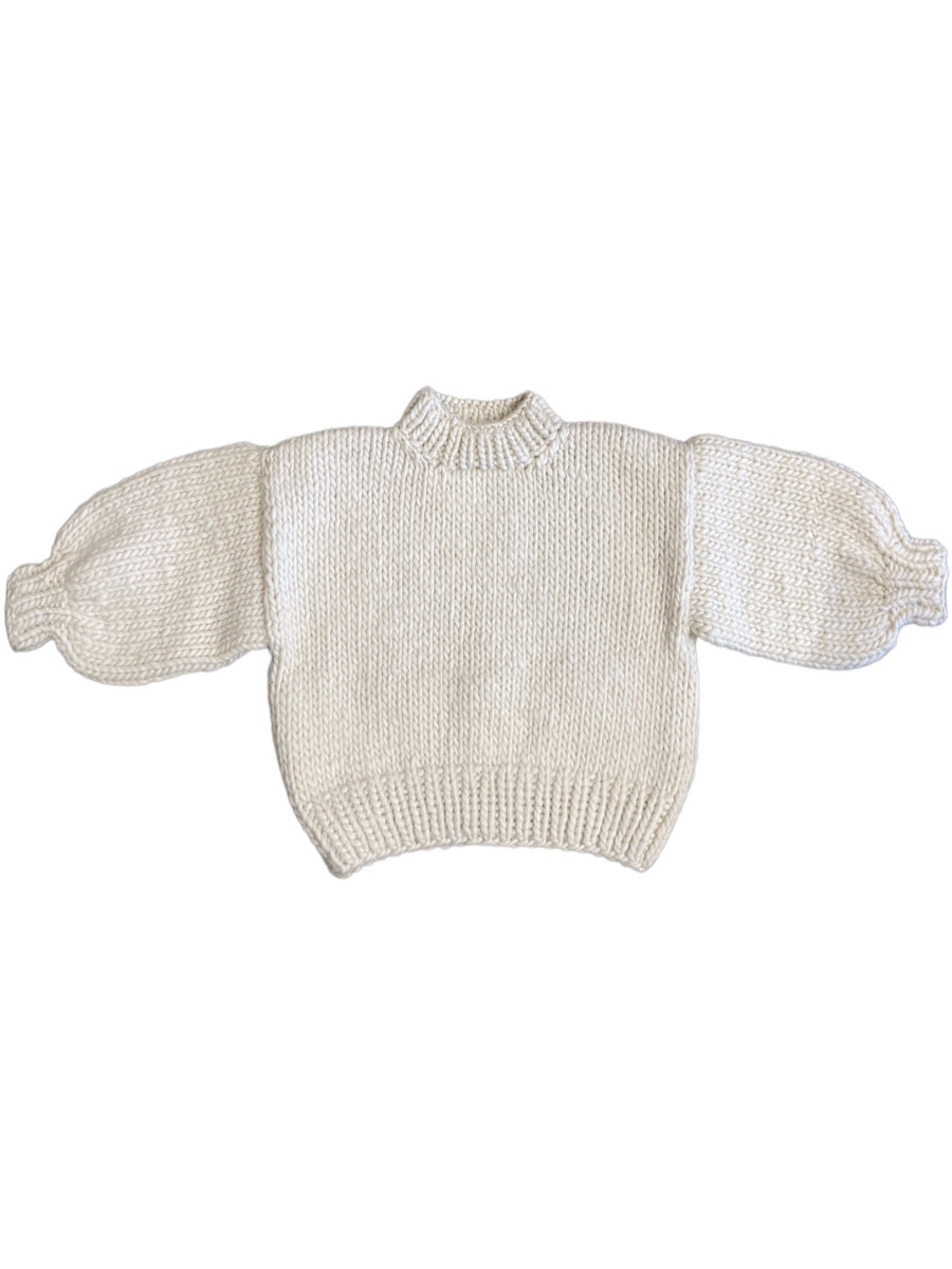 The Angeline Sweater - Off White - Shop Yu Fashion
