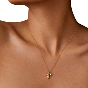Monogram Necklace - Gold