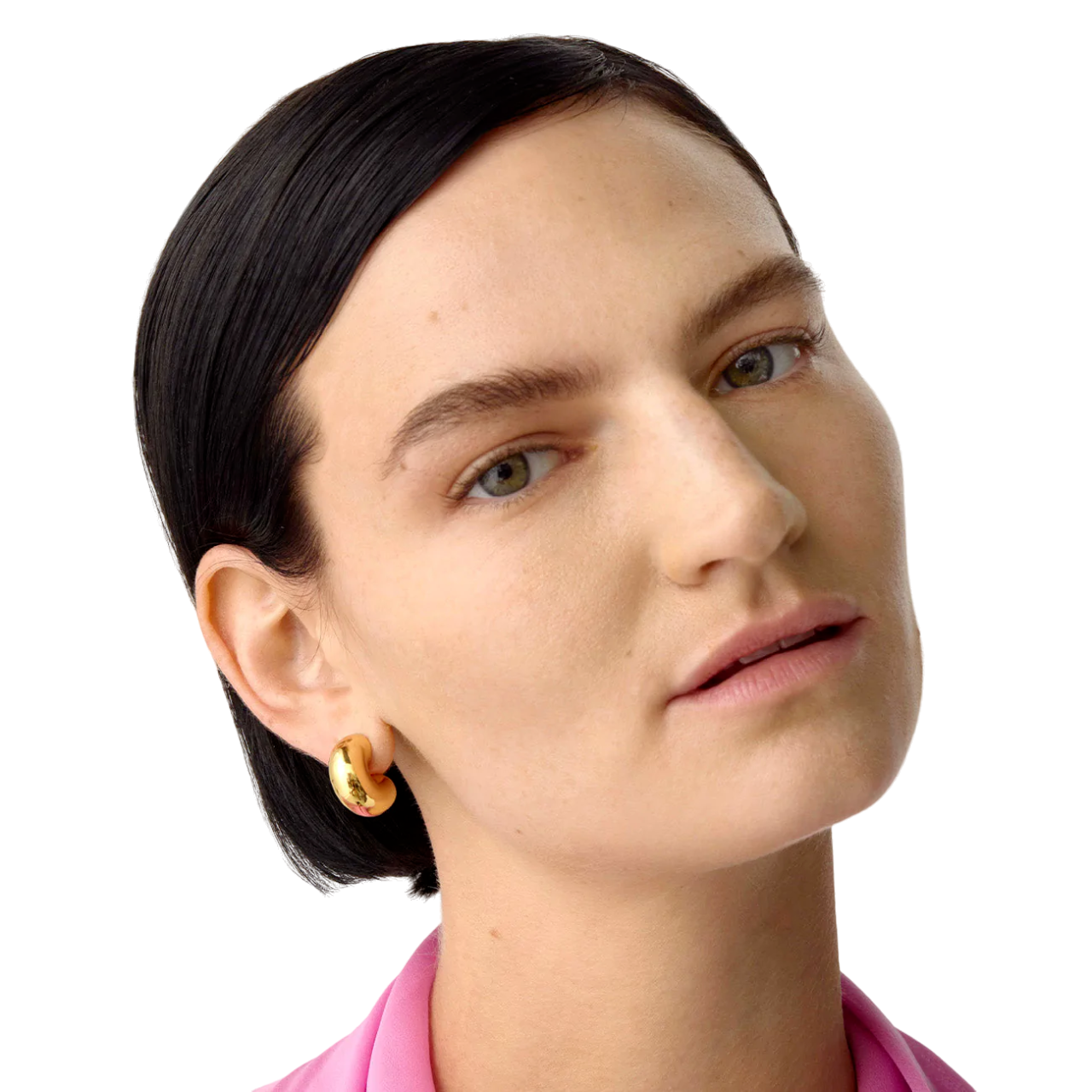 Tome Hoops Medium - Gold - Shop Yu Fashion