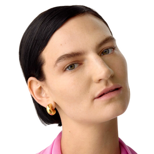 Tome Hoops Medium - Gold - Shop Yu Fashion