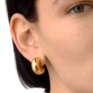 Tome Hoops Medium - Gold - Shop Yu Fashion