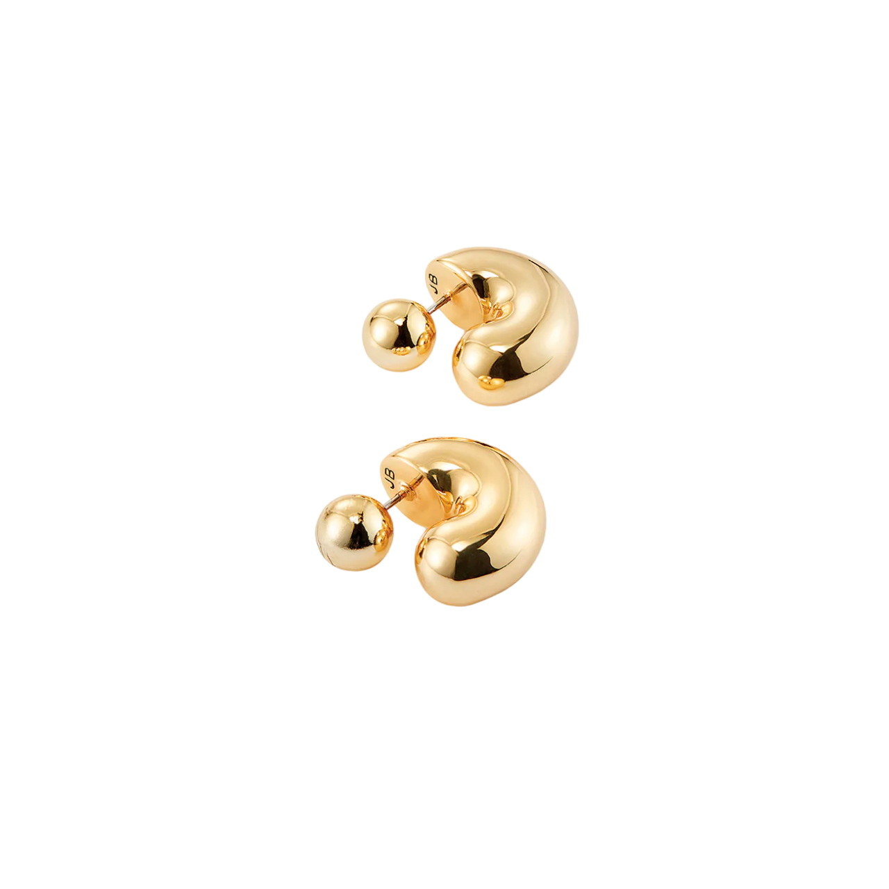 Tome Hoops Medium - Gold - Shop Yu Fashion