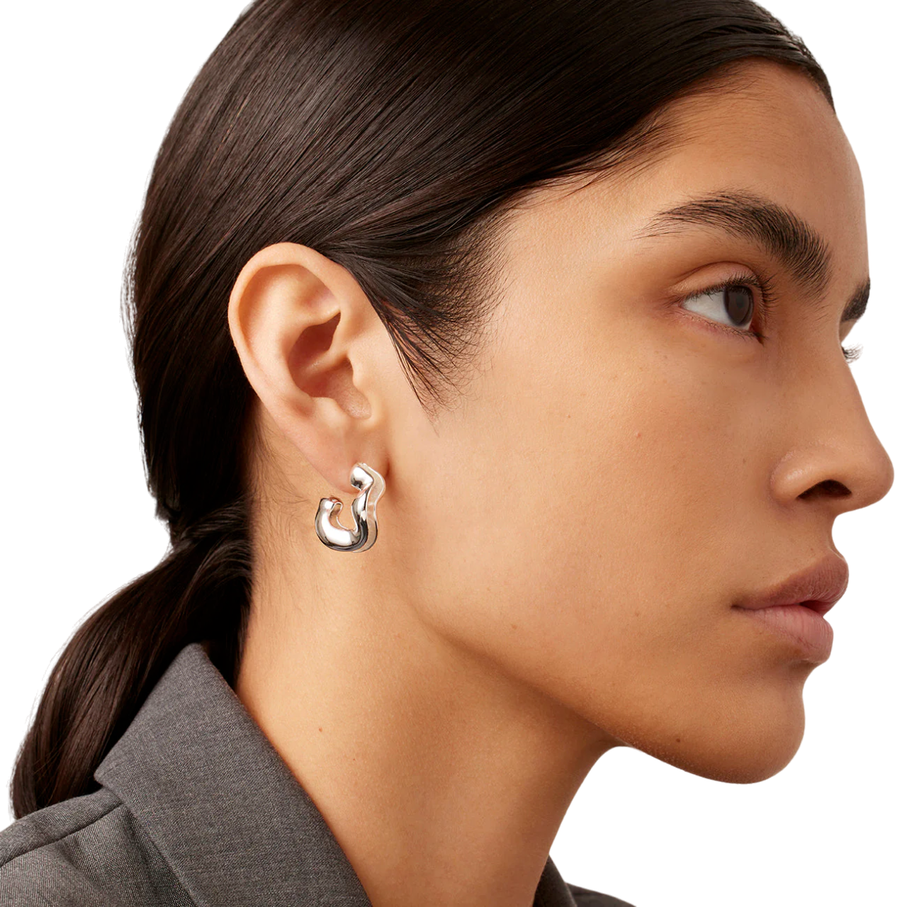 Ola Hoops - Silver