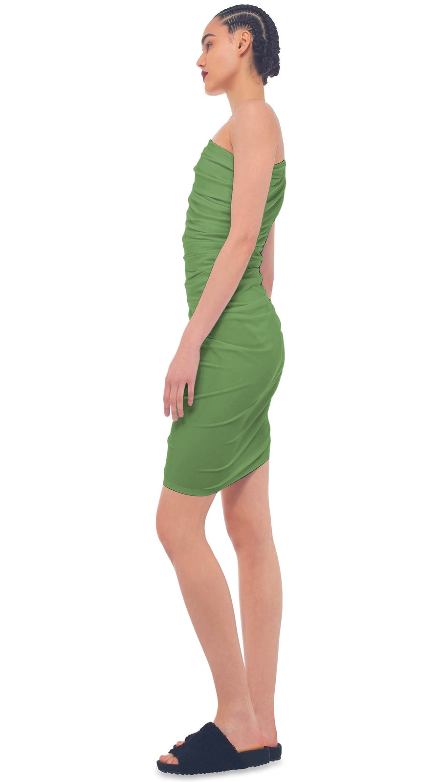Diana Mini Dress - Gemini Green - Shop Yu Fashion