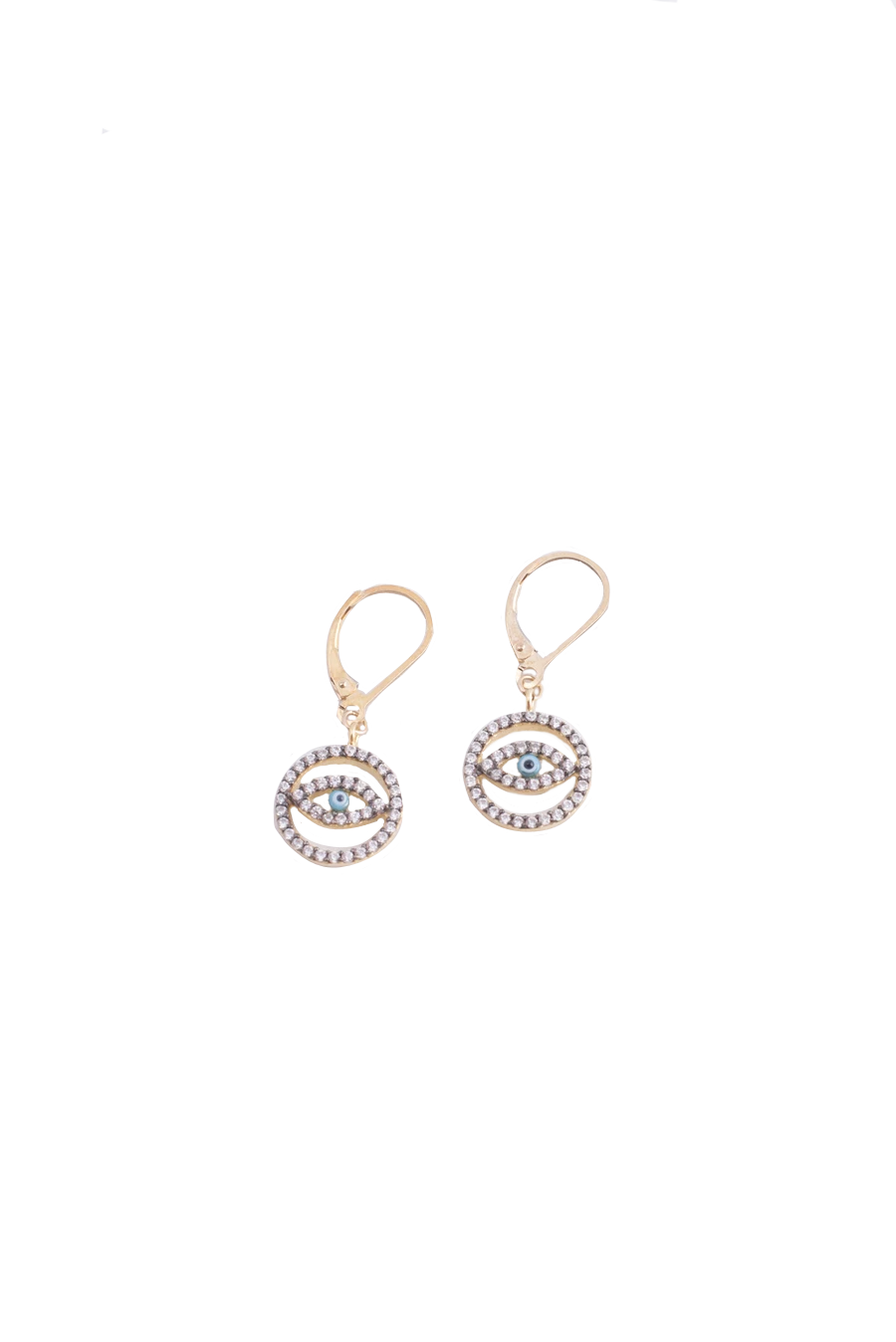 Evil Eye Earring - Shop Yu Fashion