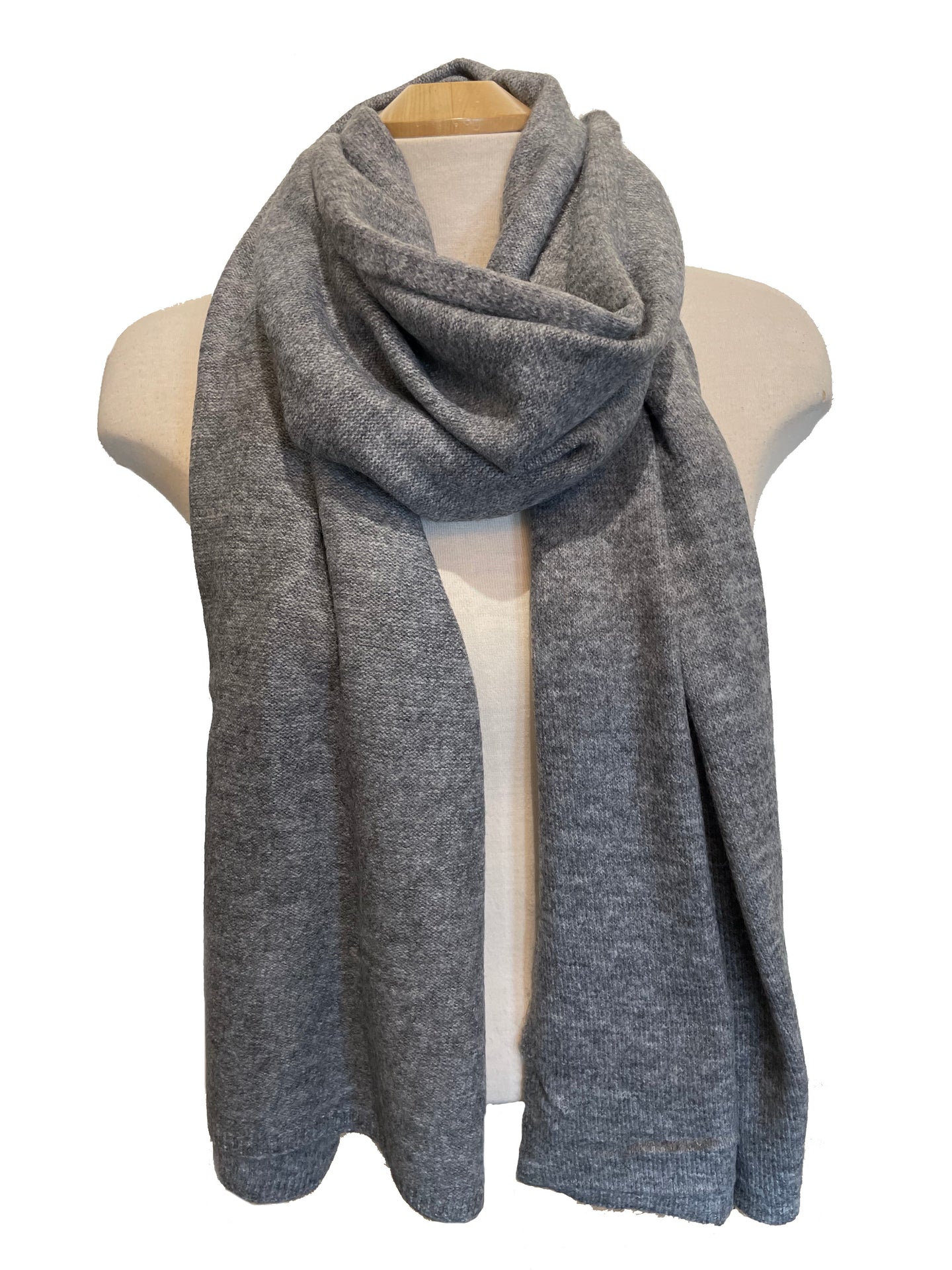 Lyla + Luxe Scarf - Dark Grey - Shop Yu Fashion
