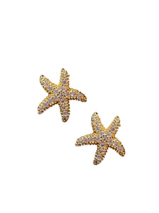 Starfish Stud - Gold - Shop Yu Fashion