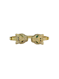 Panther Cuff - Gold - Shop Yu Fashion