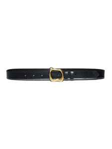 Organic Shape Belt - Noir - Shop Yu Fashion