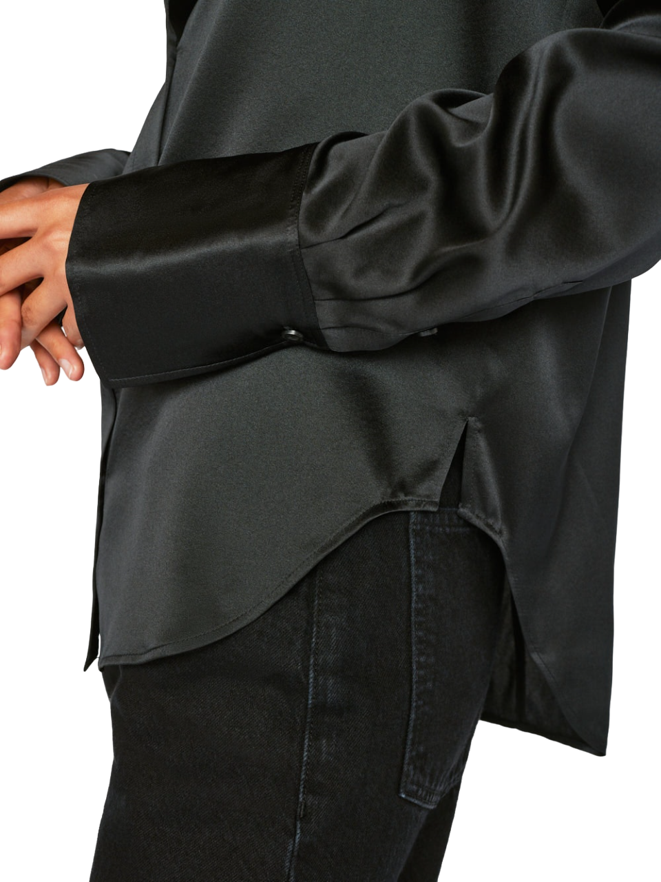 The Standard Shirt - Black - Shop Yu Fashion
