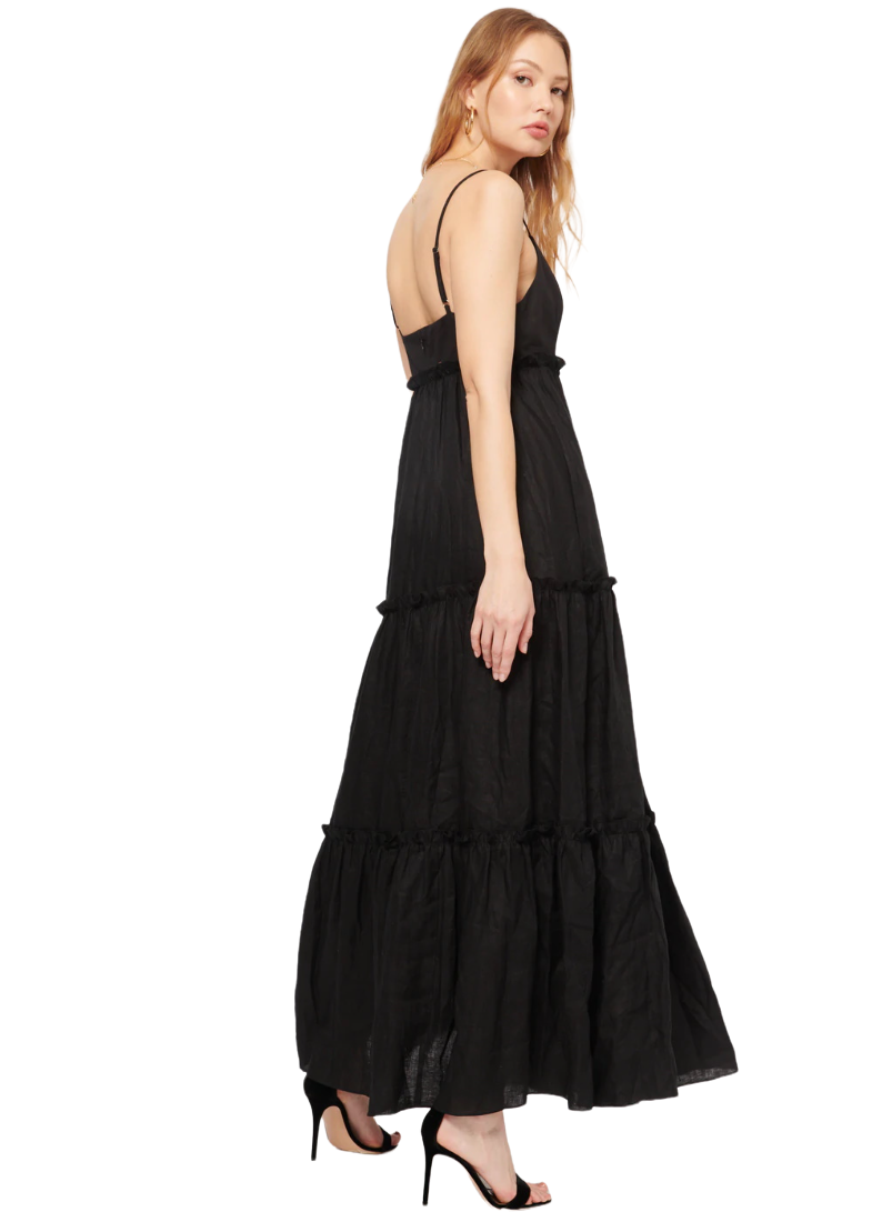 Genevieve Dress - Black - Shop Yu Fashion