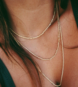 Rope Chain Necklace - Shop Yu Fashion