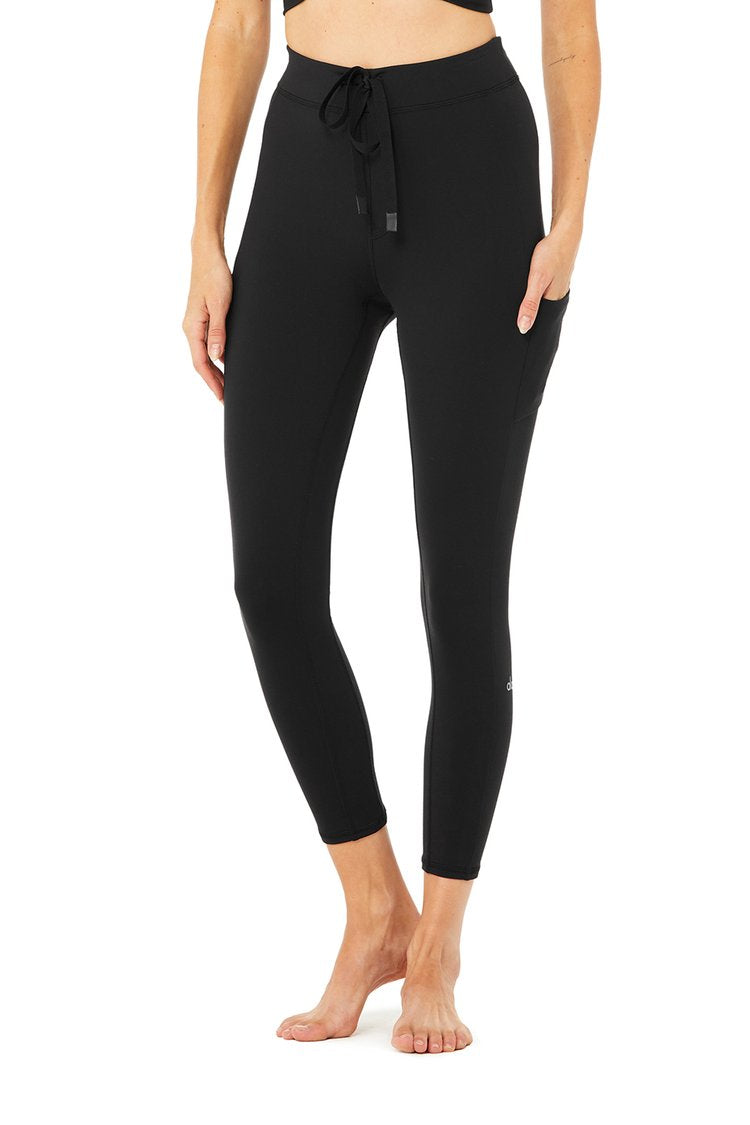 IN STORE ONLY - 7/8 High-Waist Checkpoint Legging - Shop Yu Fashion