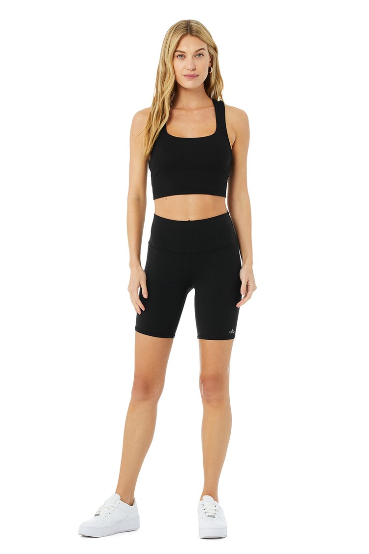 Reese Ribbed Seamless High Waisted Leggings - Surf Spray - Eleven Oaks  Boutique