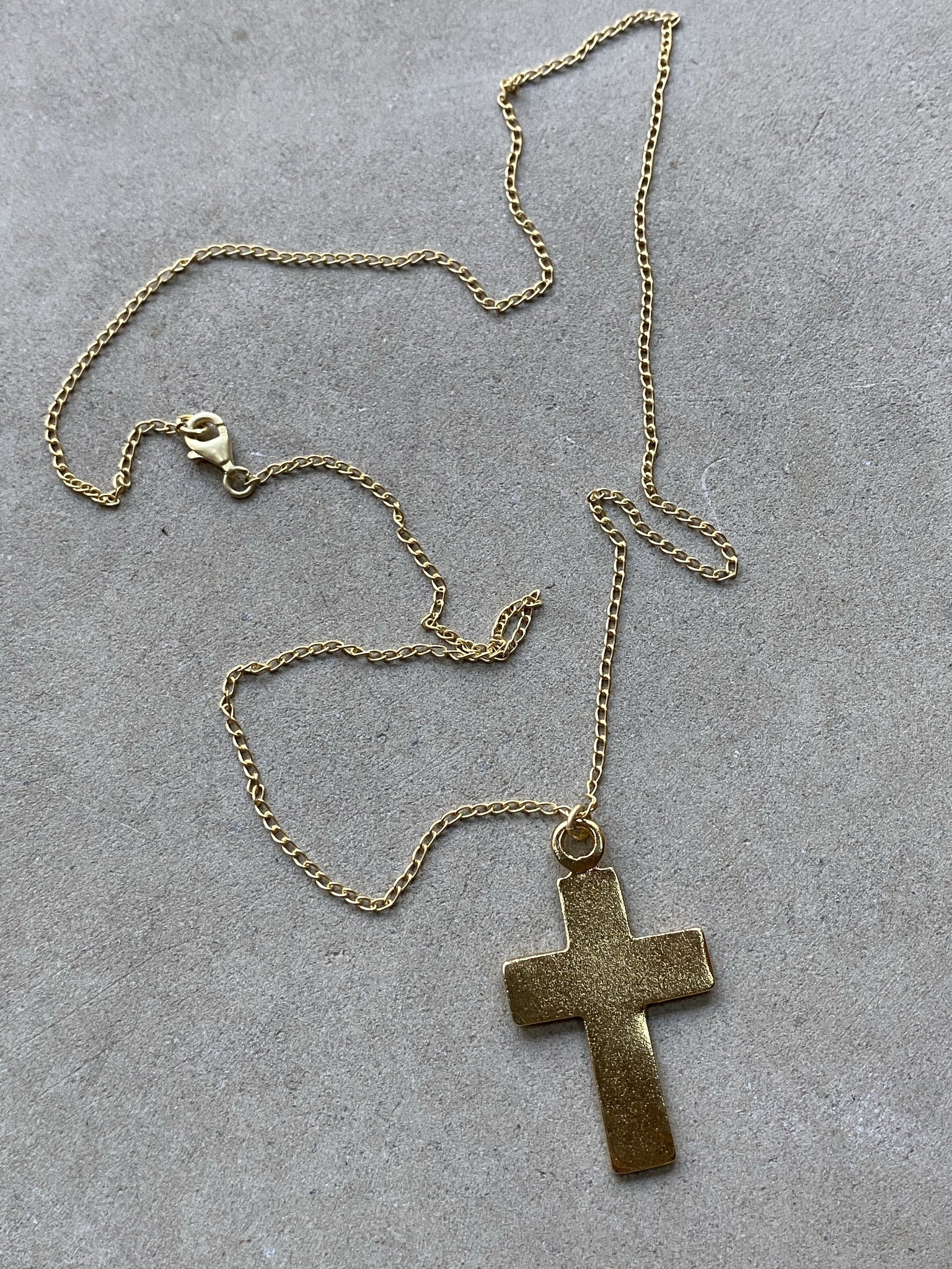 Large Cross Necklace - Shop Yu Fashion