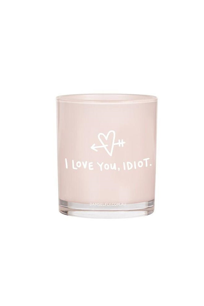 I Love You Idiot Candle - Shop Yu Fashion