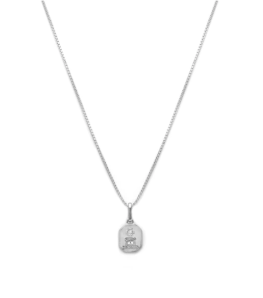 Square Love Token Necklace - Shop Yu Fashion