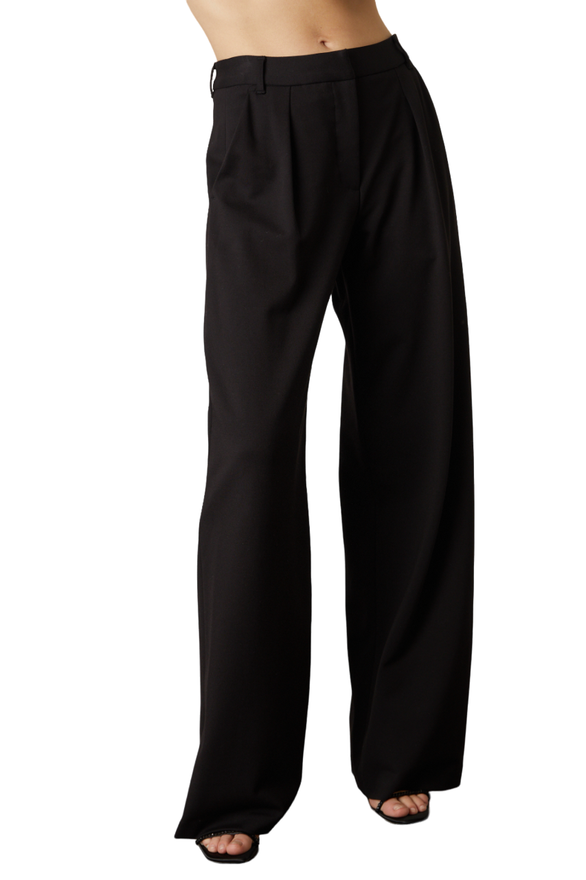 Leona Ponti Pant - Black - Shop Yu Fashion